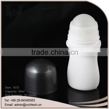 50ml plastic roll on deodorant empty bottle