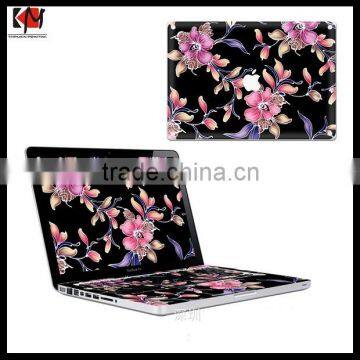 For Macbook Pro Body Stickers Notebook Personality Colorful Stickers Flower