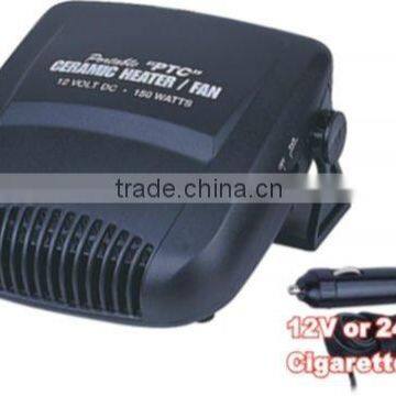 12V DC ceramic heater car fan