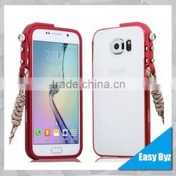 High quality luxury Aluminum Protective Hard Case for Samsung Galaxy S6 metal case