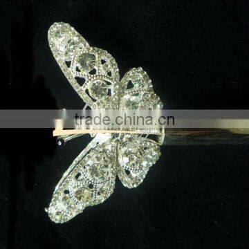 Butterfly design rhinestone pageant Scepter