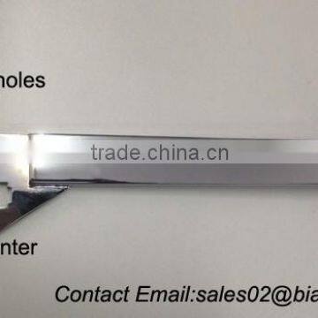 Two Hole Centre Distance 2" Hidden Rail/track Metal Upright photo-4