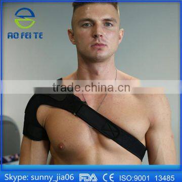 Light Weight Adjustable Gym Sports Single Shoulder Brace Support Strap