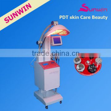 Skin Tightening Sunwin SW-66P Newest Pdt Facial Led Light Therapy Therapy Photon LED Skin Rejuvenation Beauty Equipment