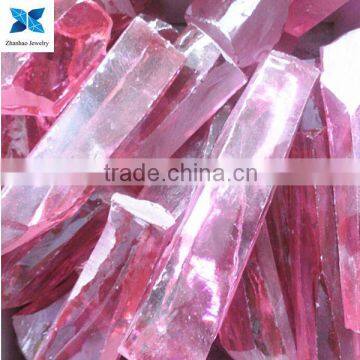 Natural rough gemstone raw material name pink gemstone