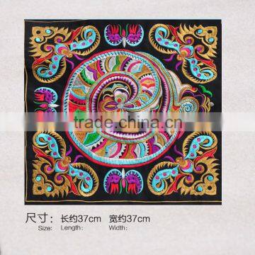 Unique Design Flowers Patterns Embroidery Ethnic Cotton Fabrics for Bags