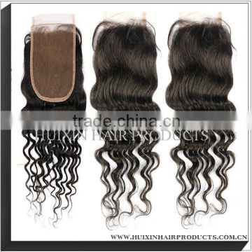 Brazilian Hair Bundle With Closure, Ear To Ear Lace Closures