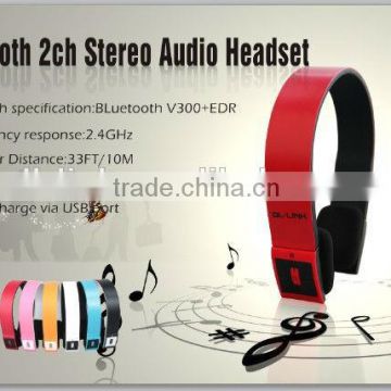 Factory direct supply!DL-LINK Multi- Functional Wireless Bluetooth Stereo Headset,Hot sells