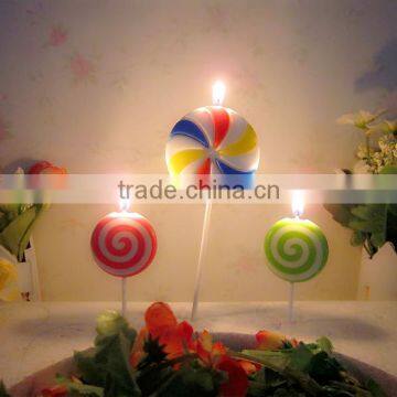 Wholesale colourful birthday party candle