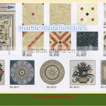 marble medallion tiles