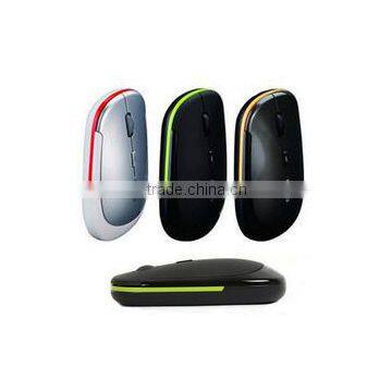 slim usb wireless mouse Optical 2.4G 3 color trackballs mouse and mice for laptops,computer mouse