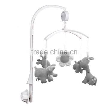 Rotary Baby Mobile Crib Bed Bell Kids Toys Wind-Up 18 Note Rotary Movement Music Box, Brahms Lullaby photo-2