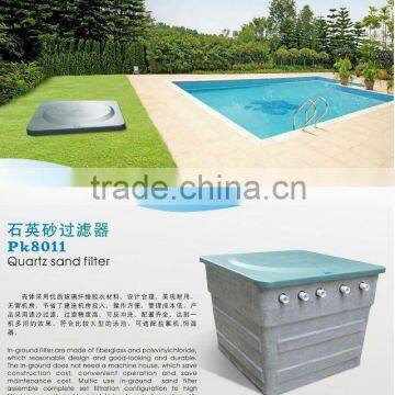 corrosion-proof 500kg pressure bearing pool water circulation system