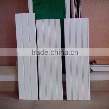 White Elegant Lacquered Decorative wood/MDF Wall Panel