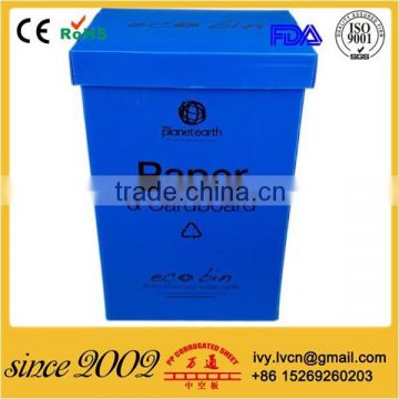 Color Durable PP Corrugated Plastic Folding Packing Box