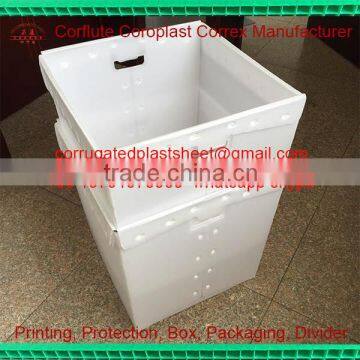 pp plastic post tote box