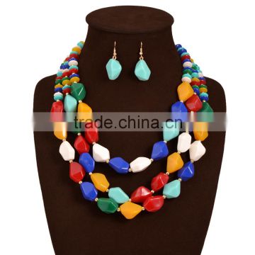 Factory directly wholesale latest design beads necklace for women