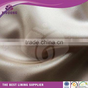 cheap two tone 100% polyester satin lining fabric for dress