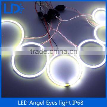 Led Car Accessory DC 12v Cob Angel Eye Led Headlight Halo Ring for All Car photo-4
