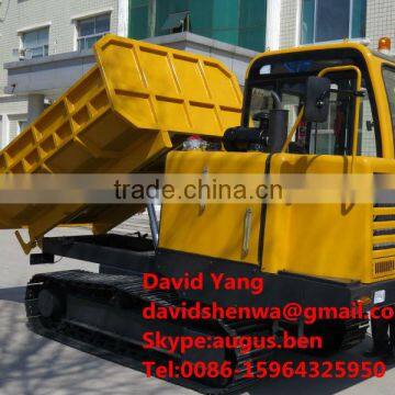 3 tons capacity full rubber tracked carrier