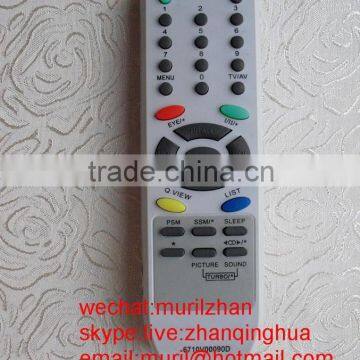 High Quality Gray ABS 29 Keys 6710V00090D lcd tv remote control for lg with Colorful Rubber Buttons 6710V00090A 6710V00090W