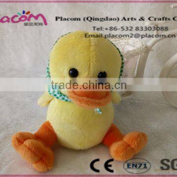 2016 New design Lovely High quality Customize Easter's gift Wholesale Plush toy yellow Duck