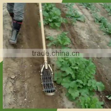 Simple Structure Hand Rotary Cultivator With Light Weight for Garden Weeding photo-2