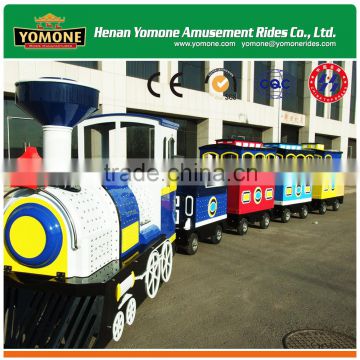 Popular 2016 hot sell with best price fairground amusement rides trackless train for sale