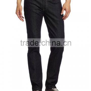 Wholesale new Black 98% cotton 2% spandex mens jeans