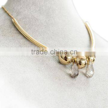 304 Stainless steel jewelry latest design beads necklace