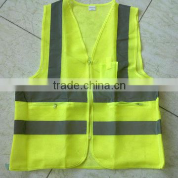 Reflective yellow vest safety clothes custom reflective belts