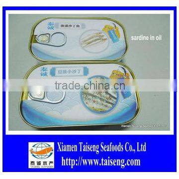 Ingredient Canned Sardine fish