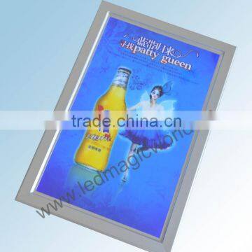 Advertise 6x8 picture frame led aluminum elevator advertising frames