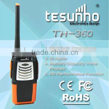 5w power output IP54 waterproof professional handheld TH-360 ear railroad two way radio