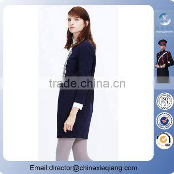 2016 Fashion Ladies Embroidered Long Dress Women Winter Dress