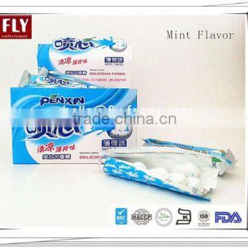 Mentos Like Centre Filling Jam Chewy Dragees Mint Candy Roll Chinese Bubble Gum photo-4