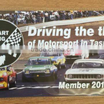 Car events souvenir tin license plate, embossed tin sign
