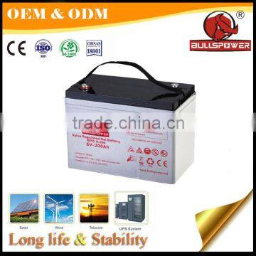2 v 500ah 12v 200ah Solar Gel Battery Soli 12v 200a Solar Battery photo-3