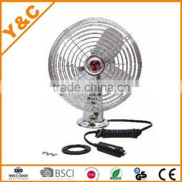 6" metal 12V car heater fan