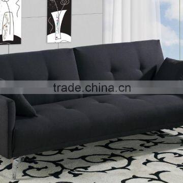 New arrival Futon and Click Clack Sofa Bed with two pillow