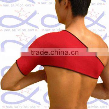 red elastic shoulder support