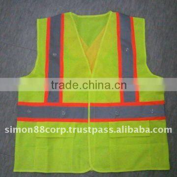 LED Reflective Safety Vest