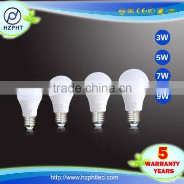 hot sale ra>85 65x122mm 7w b15 led bulb