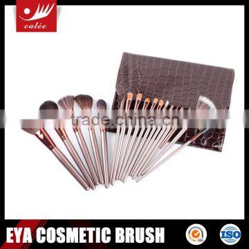 18 pcs Pro Cosmetic Makeup Brush Set Kit +Case