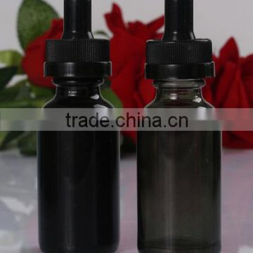 dropper glass bottle e cigarette bottle boston glass e-liquid bottle with child proof cap