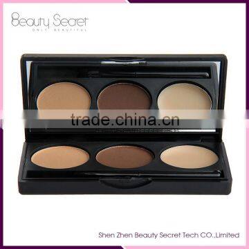 Eyebrow Powder Eye Brow Palette Makeup Shading Kit with Brush Mirror Set