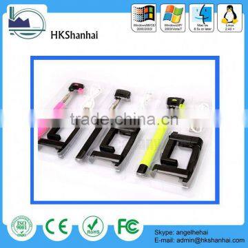 best selling products competitive price monopod smartphone holder / camera bluetooth shutter wholesale in china