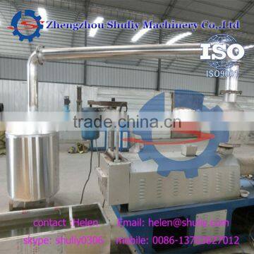 Electromagnetic heating Plastic pelletizing machine with smoke extractor mobile: 0086-13703827012