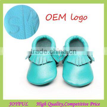 Wholesale Genuine Leather Soft Baby Shoes/Baby Moccasins