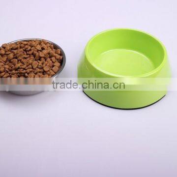 Melamine Dog Bowls With Stainless Steel Bowls photo-4